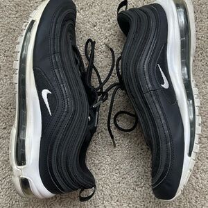 Nike Black and White Air Max 97 Sneakers